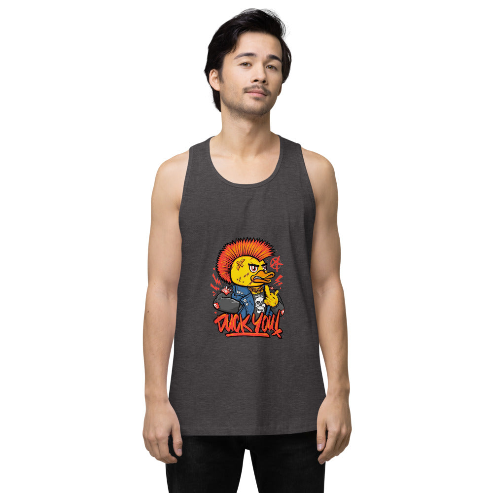 Duck you | Men's Premium Tank Top | Cotton Heritage MC1790