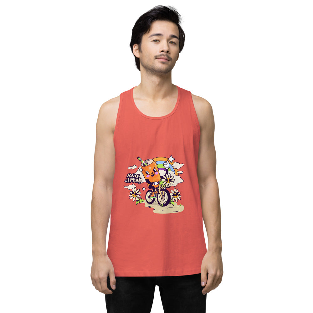Stay fresh | Men's Premium Tank Top | Cotton Heritage MC1790