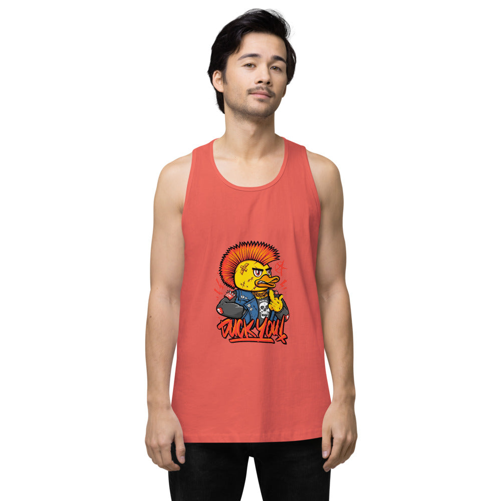 Duck you | Men's Premium Tank Top | Cotton Heritage MC1790