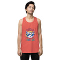 When you reduce life to block & white - you never see rainbows | Men's Premium Tank Top | Cotton Heritage MC1790
