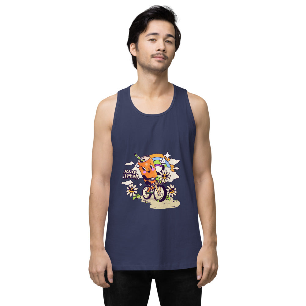 Stay fresh | Men's Premium Tank Top | Cotton Heritage MC1790