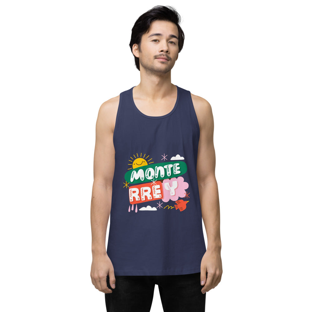 Monte rrey | Men's Premium Tank Top | Cotton Heritage MC1790