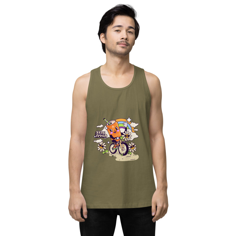 Stay fresh | Men's Premium Tank Top | Cotton Heritage MC1790