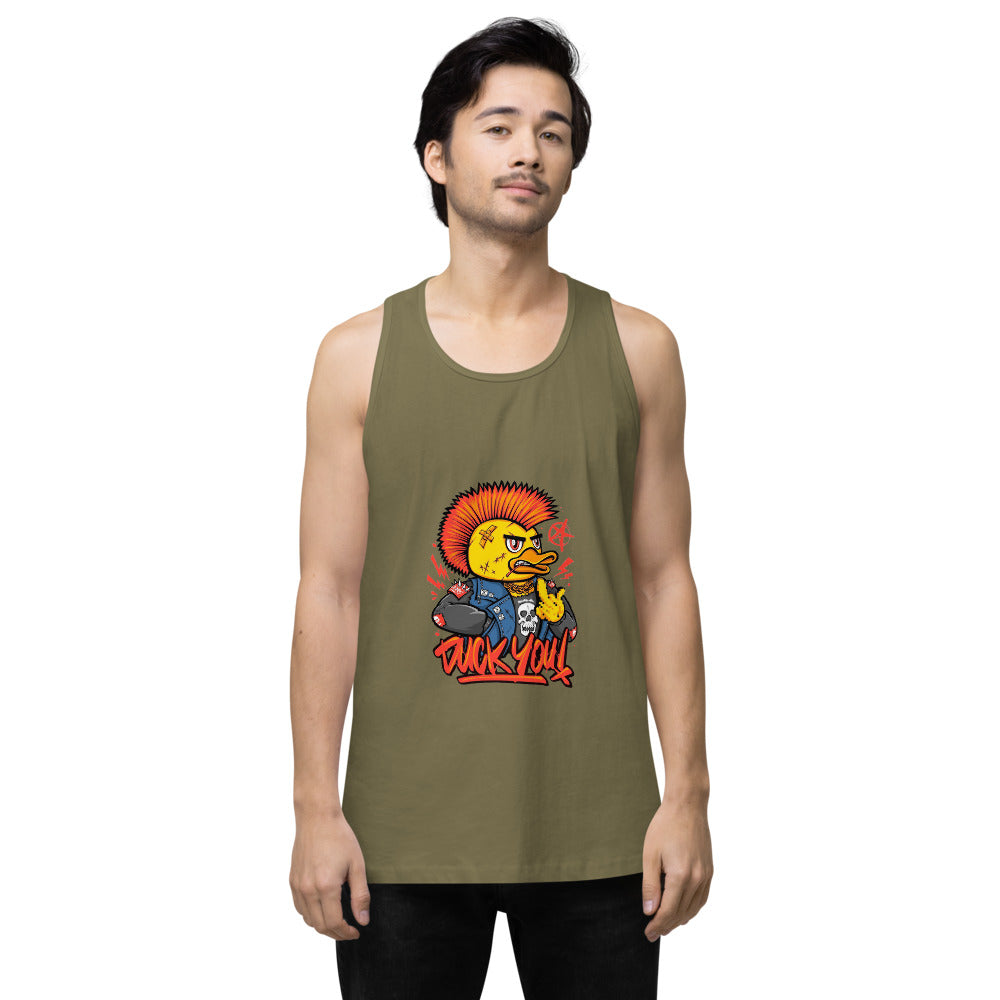 Duck you | Men's Premium Tank Top | Cotton Heritage MC1790