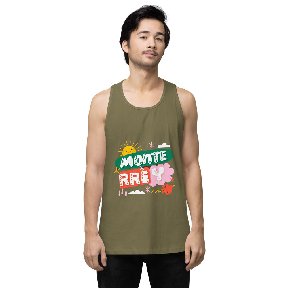 Monte rrey | Men's Premium Tank Top | Cotton Heritage MC1790