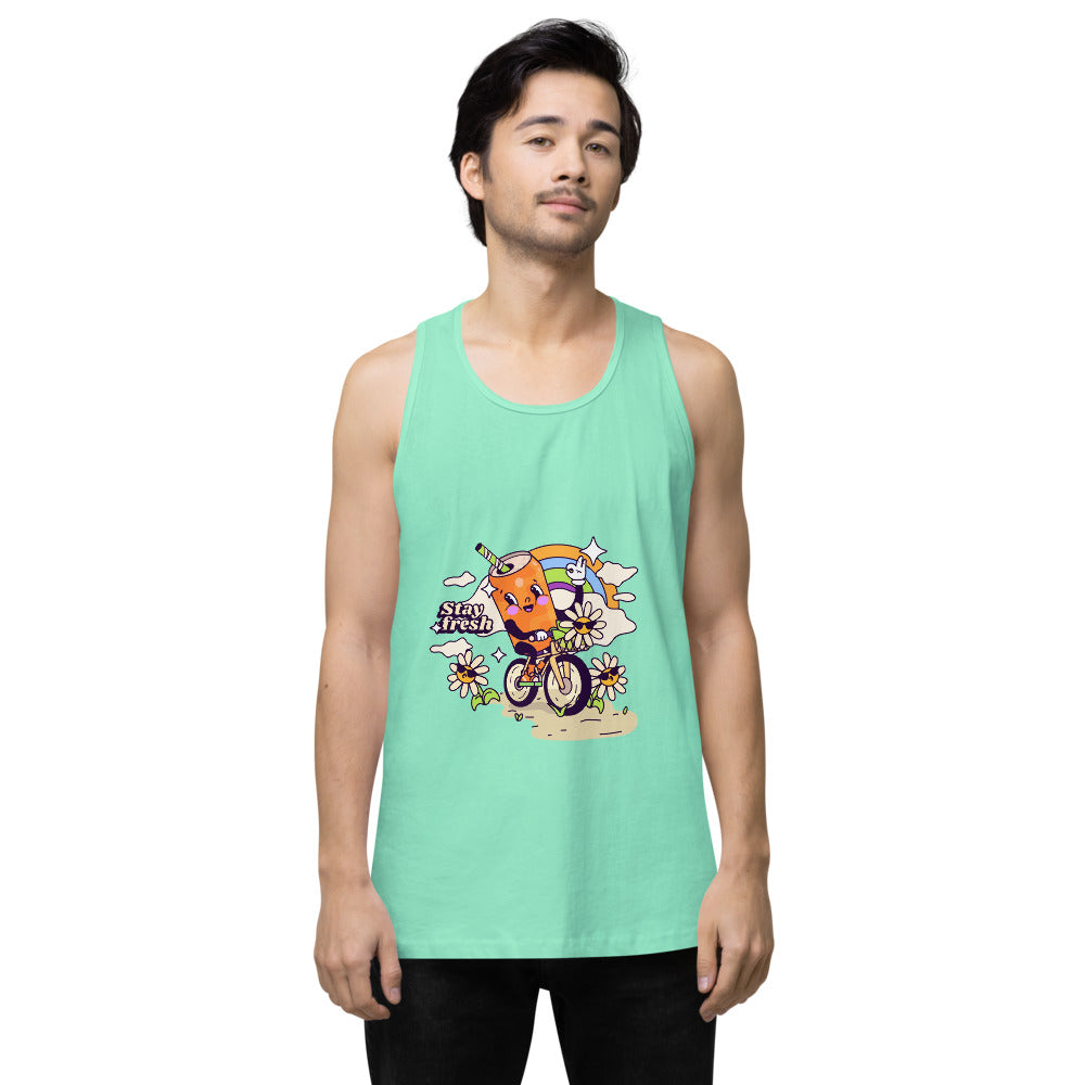 Stay fresh | Men's Premium Tank Top | Cotton Heritage MC1790
