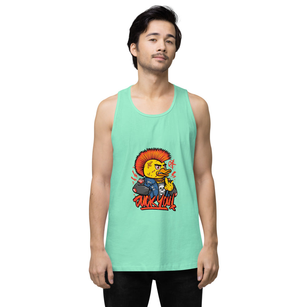Duck you | Men's Premium Tank Top | Cotton Heritage MC1790
