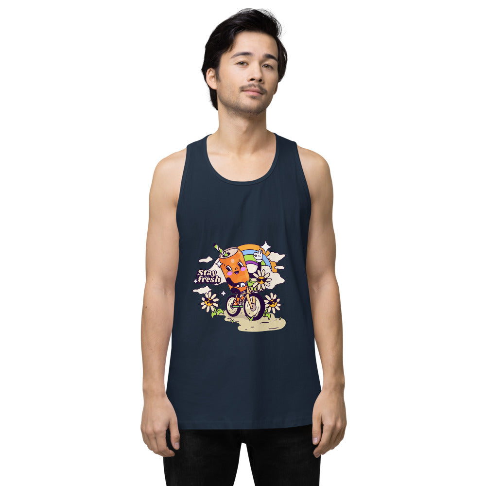 Stay fresh | Men's Premium Tank Top | Cotton Heritage MC1790