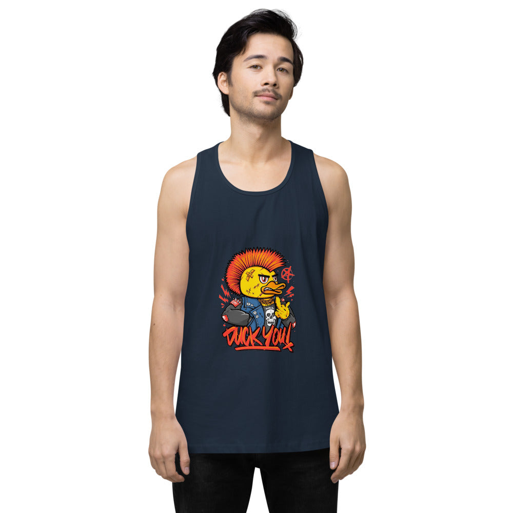 Duck you | Men's Premium Tank Top | Cotton Heritage MC1790