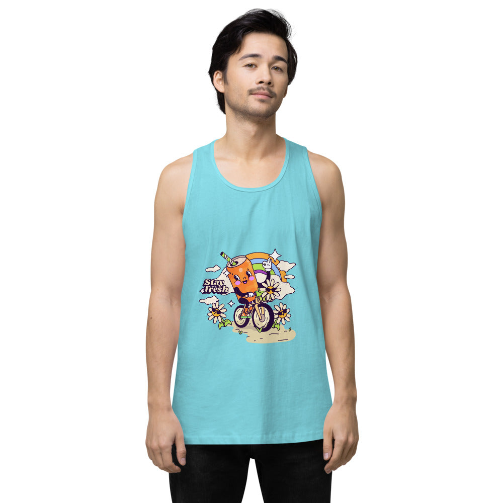 Stay fresh | Men's Premium Tank Top | Cotton Heritage MC1790