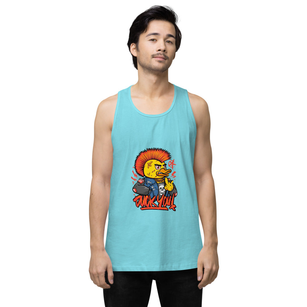 Duck you | Men's Premium Tank Top | Cotton Heritage MC1790