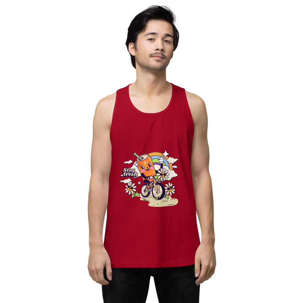 Stay fresh | Men's Premium Tank Top | Cotton Heritage MC1790
