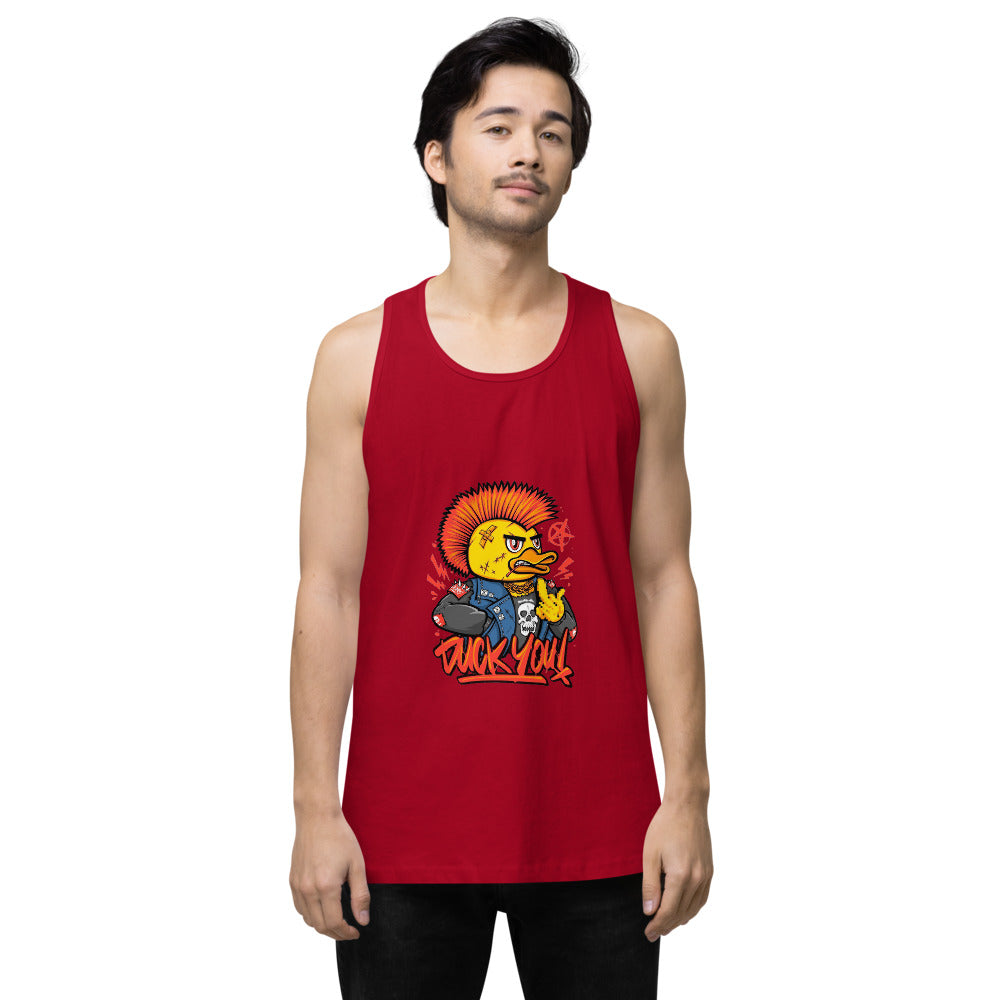 Duck you | Men's Premium Tank Top | Cotton Heritage MC1790