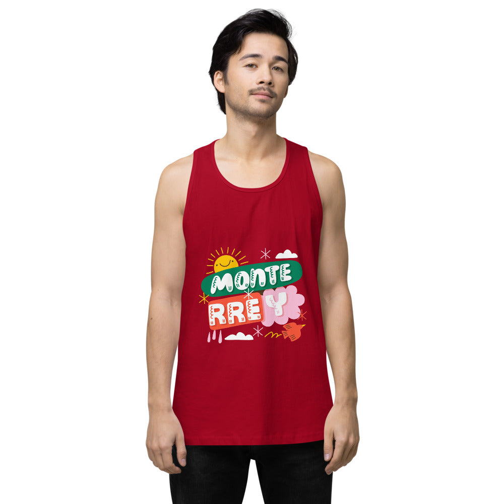 Monte rrey | Men's Premium Tank Top | Cotton Heritage MC1790