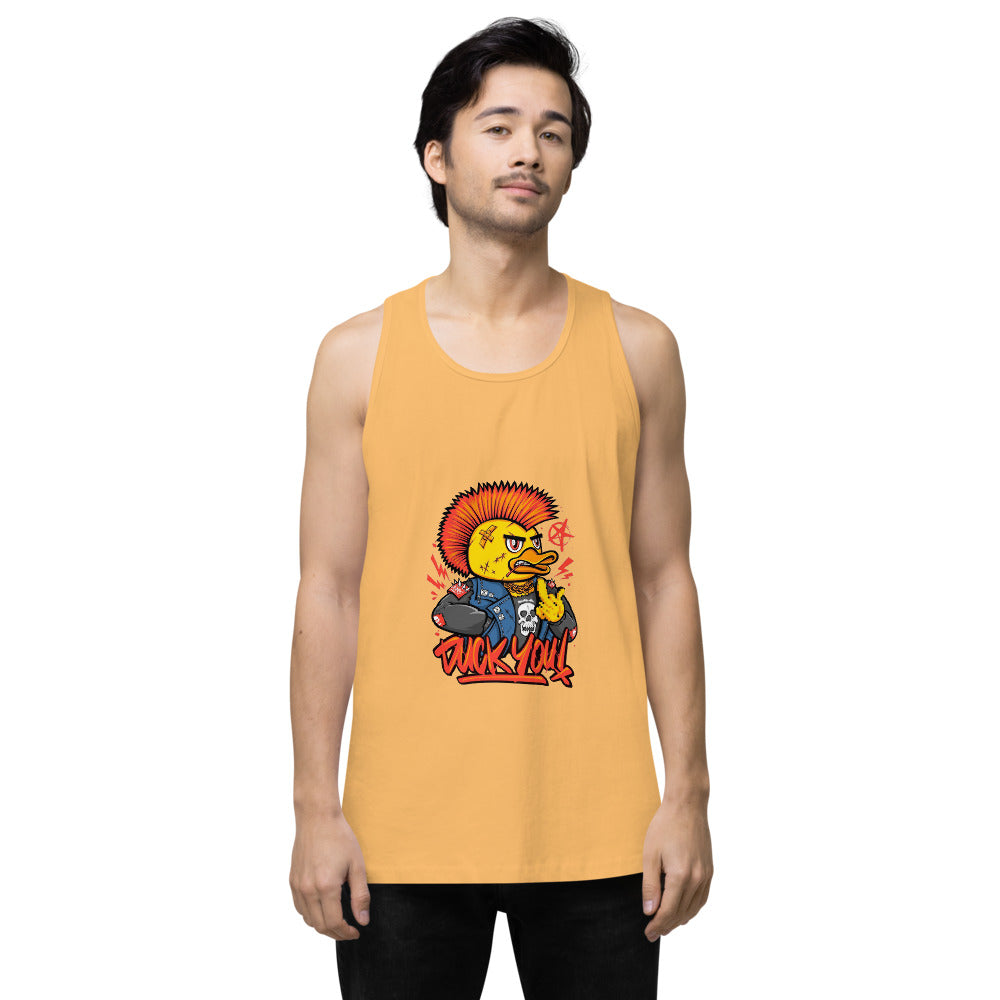 Duck you | Men's Premium Tank Top | Cotton Heritage MC1790