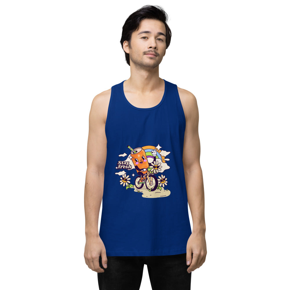Stay fresh | Men's Premium Tank Top | Cotton Heritage MC1790