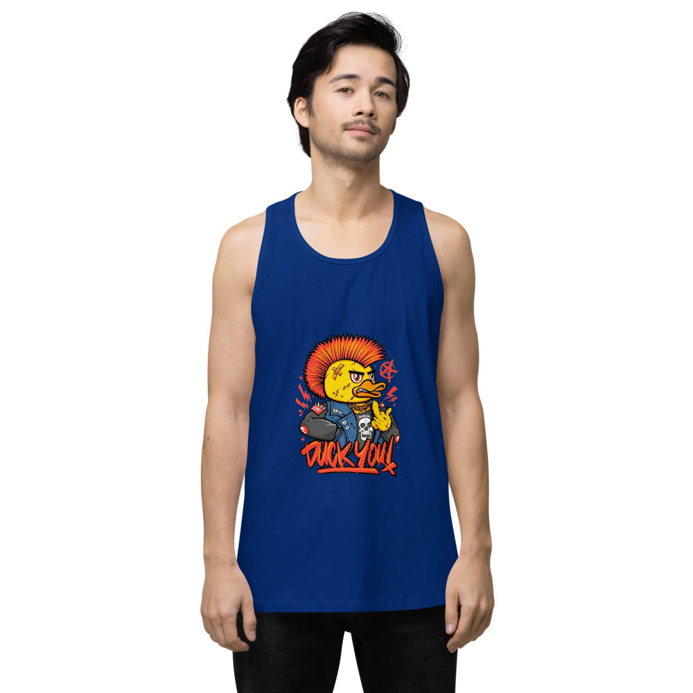 Duck you | Men's Premium Tank Top | Cotton Heritage MC1790