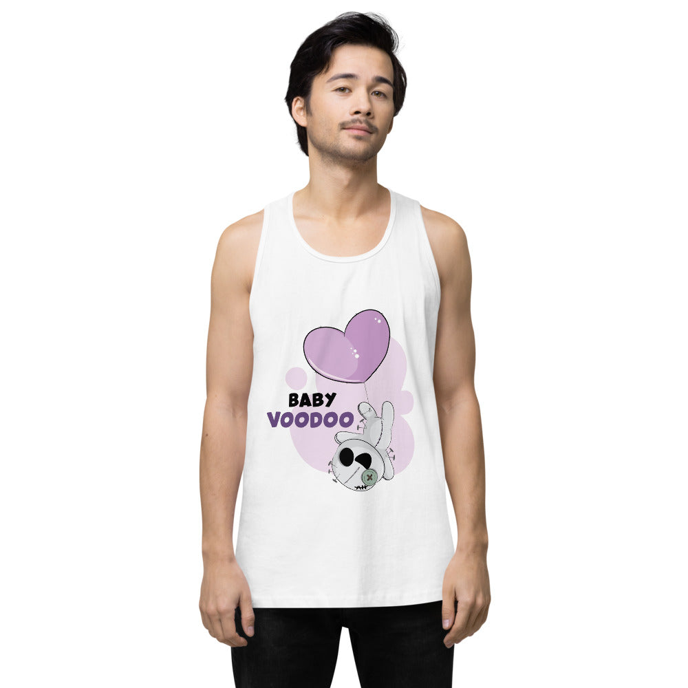 Ted heart - Baby voodoo | Men's Premium Tank Top | Cotton Heritage MC1790