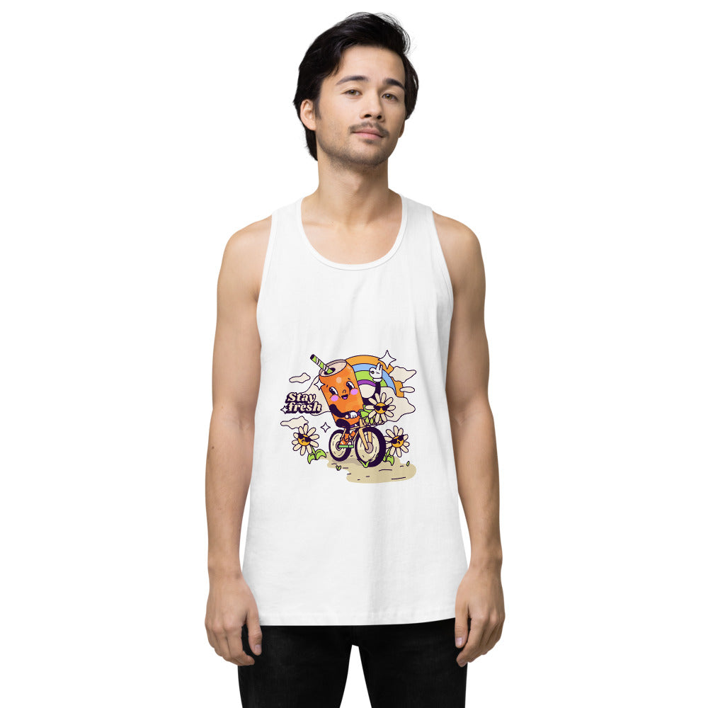 Stay fresh | Men's Premium Tank Top | Cotton Heritage MC1790