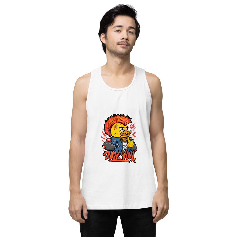 Duck you | Men's Premium Tank Top | Cotton Heritage MC1790