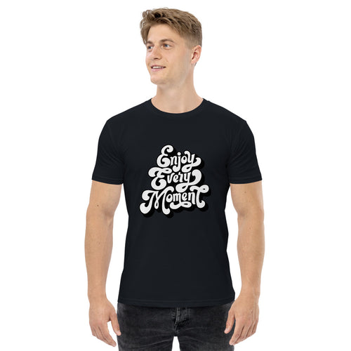 Enjoy every moments white | Men's Staple T-Shirt | AS Colour 5001