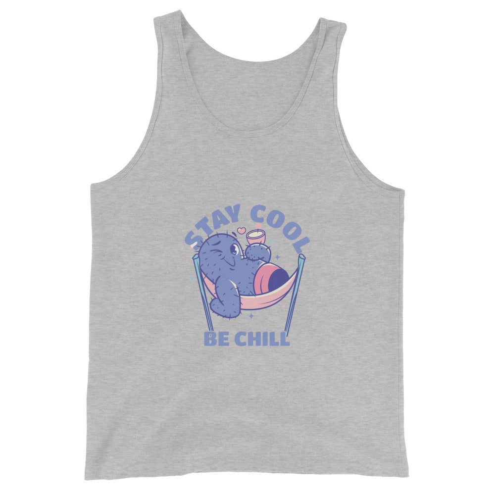 Stay cool be chill | Men’s Staple Tank Top | Bella + Canvas 3480