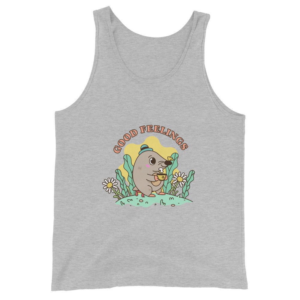 Good feelings | Men’s Staple Tank Top | Bella + Canvas 3480