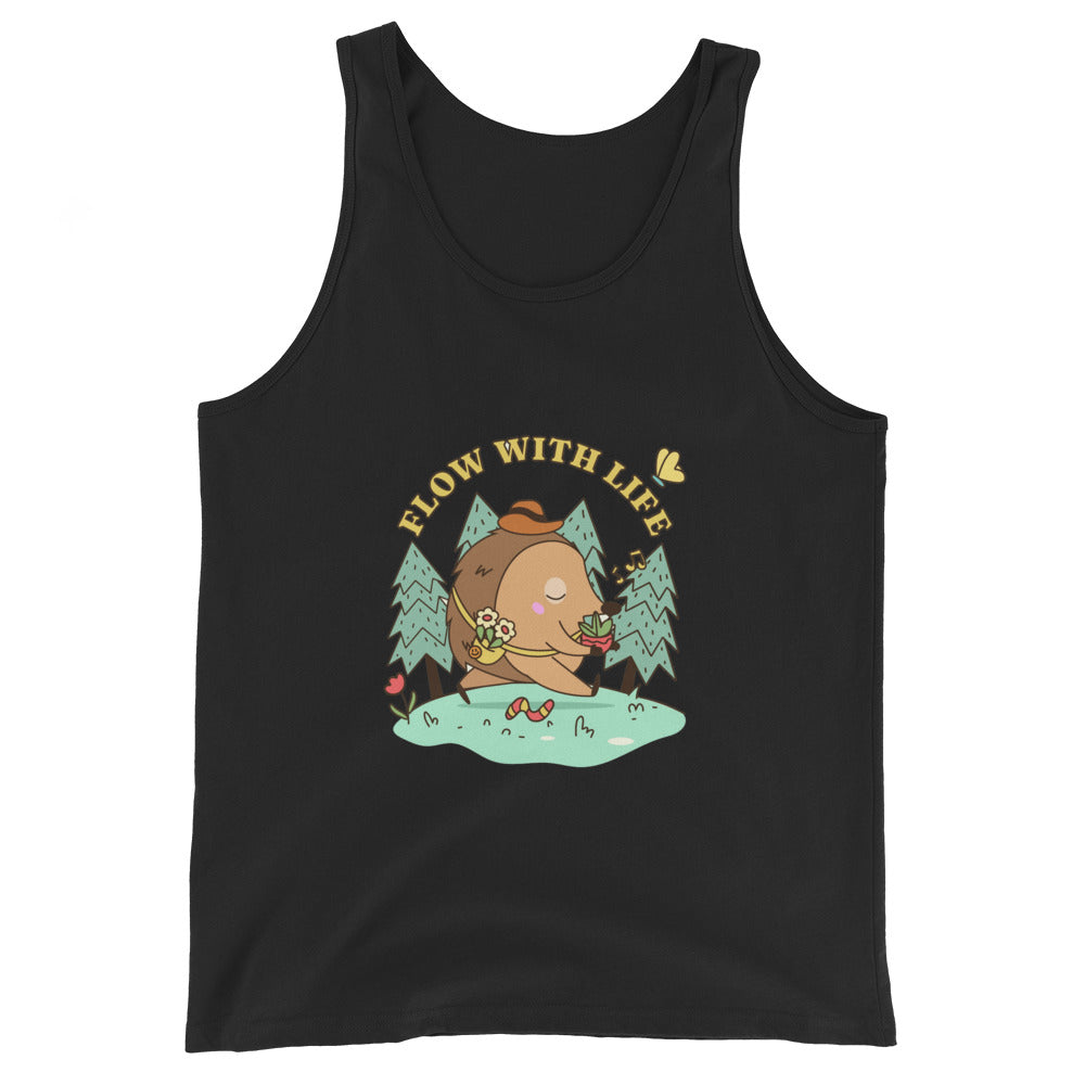 Flow with life | Men’s Staple Tank Top | Bella + Canvas 3480