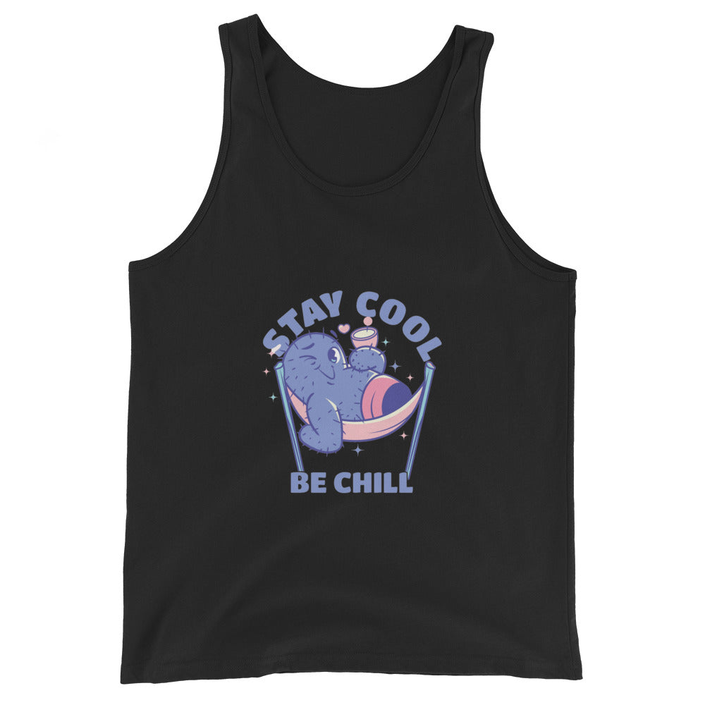 Stay cool be chill | Men’s Staple Tank Top | Bella + Canvas 3480