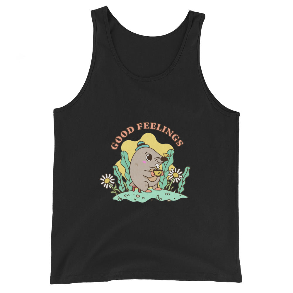 Good feelings | Men’s Staple Tank Top | Bella + Canvas 3480