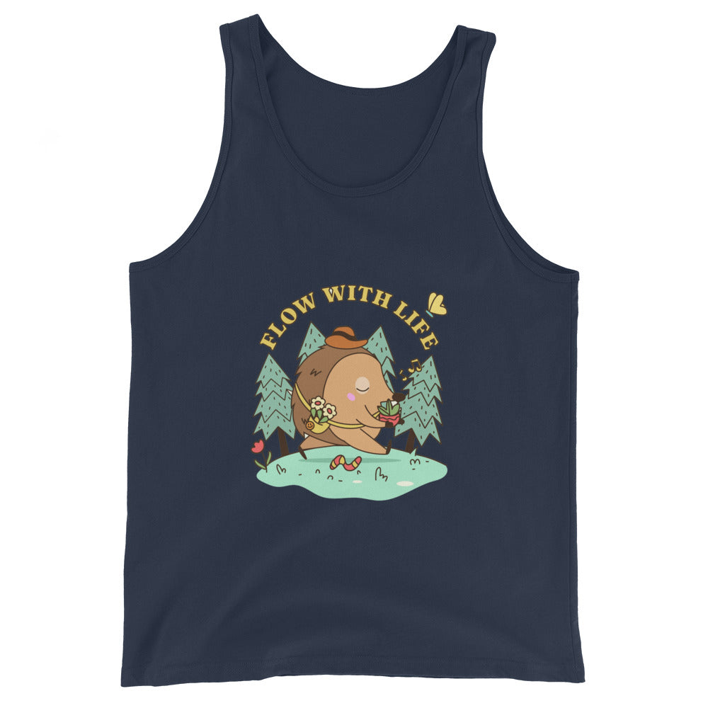 Flow with life | Men’s Staple Tank Top | Bella + Canvas 3480
