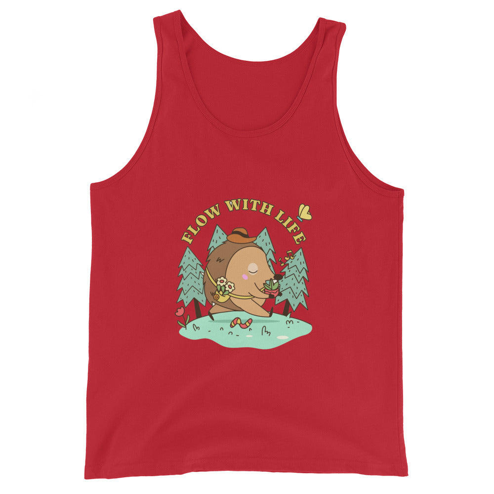 Flow with life | Men’s Staple Tank Top | Bella + Canvas 3480