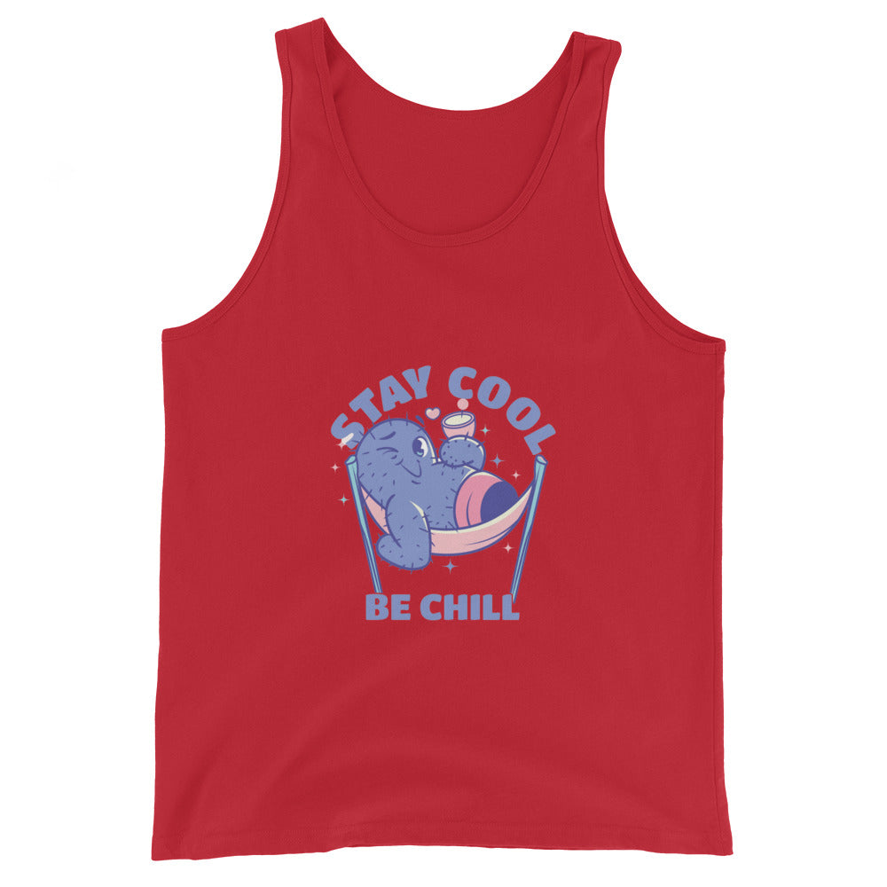 Stay cool be chill | Men’s Staple Tank Top | Bella + Canvas 3480