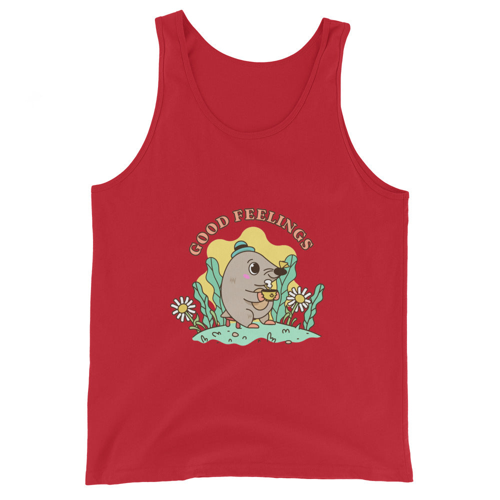 Good feelings | Men’s Staple Tank Top | Bella + Canvas 3480