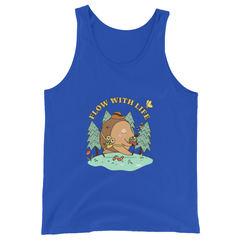 Flow with life | Men’s Staple Tank Top | Bella + Canvas 3480