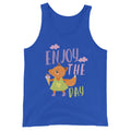 Orange fox - Ẹnoy the day | Men’s Staple Tank Top | Bella + Canvas 3480
