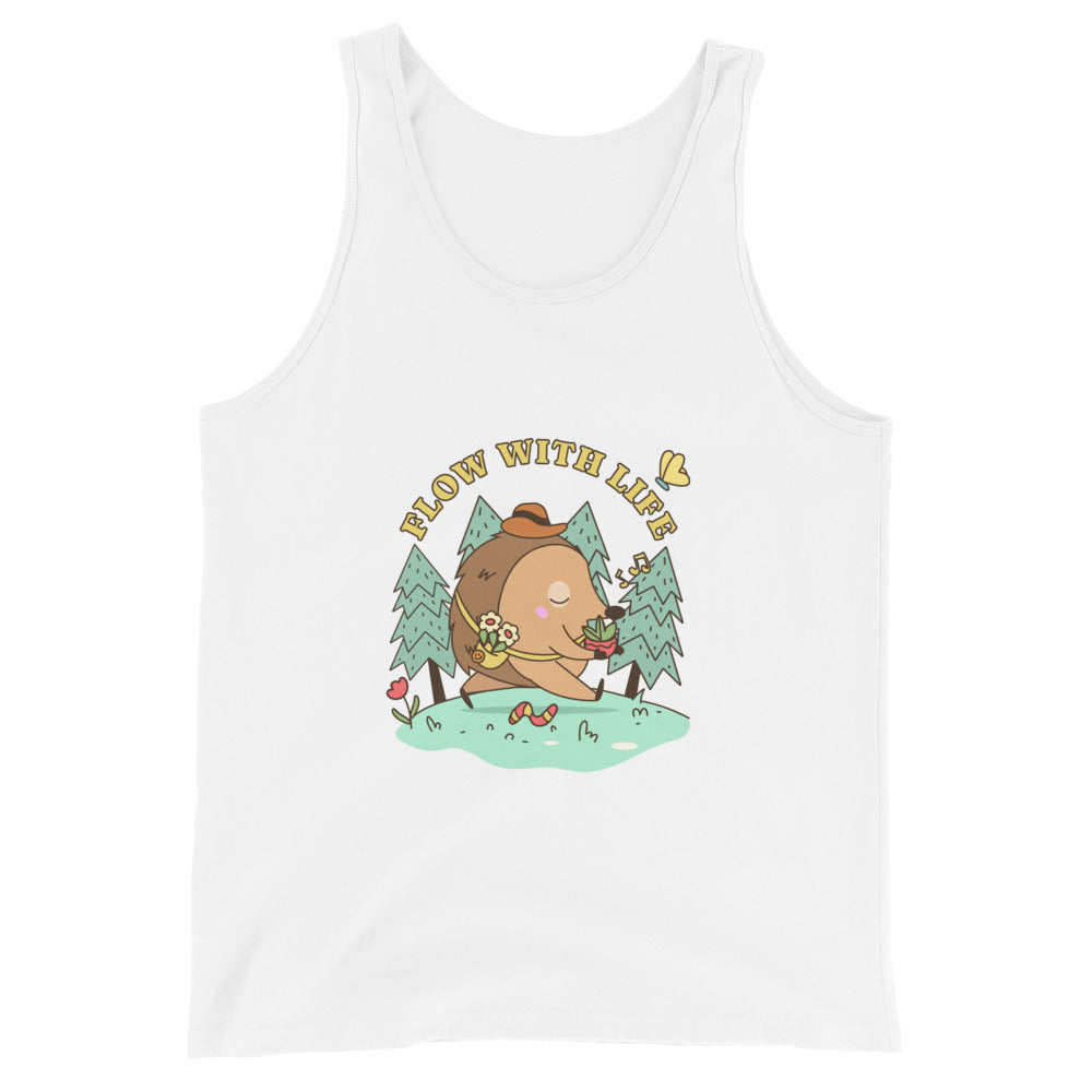 Flow with life | Men’s Staple Tank Top | Bella + Canvas 3480