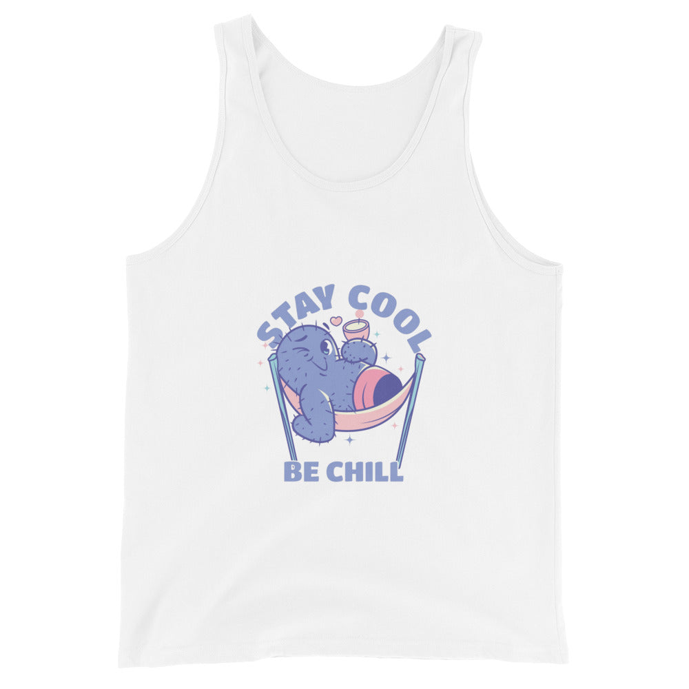 Stay cool be chill | Men’s Staple Tank Top | Bella + Canvas 3480