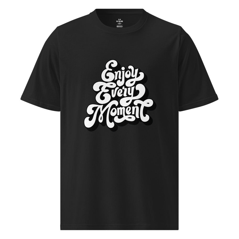 Enjoy every moments white | Men's Under Armour Athletic T-Shirt | 1383264