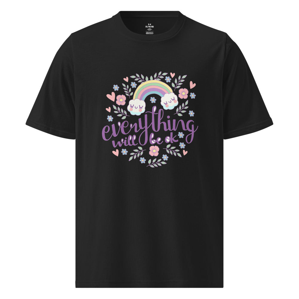 Rainbow - Everything will be ok | Men's Under Armour Athletic T-Shirt | 1383264