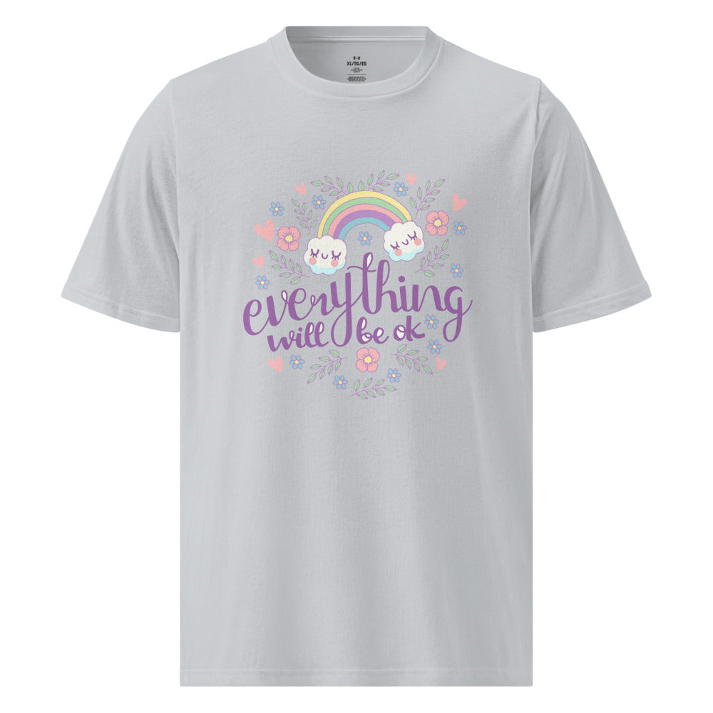 Rainbow - Everything will be ok | Men's Under Armour Athletic T-Shirt | 1383264