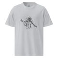 Black & white space travel man | Men's Under Armour Athletic T-Shirt | 1383264