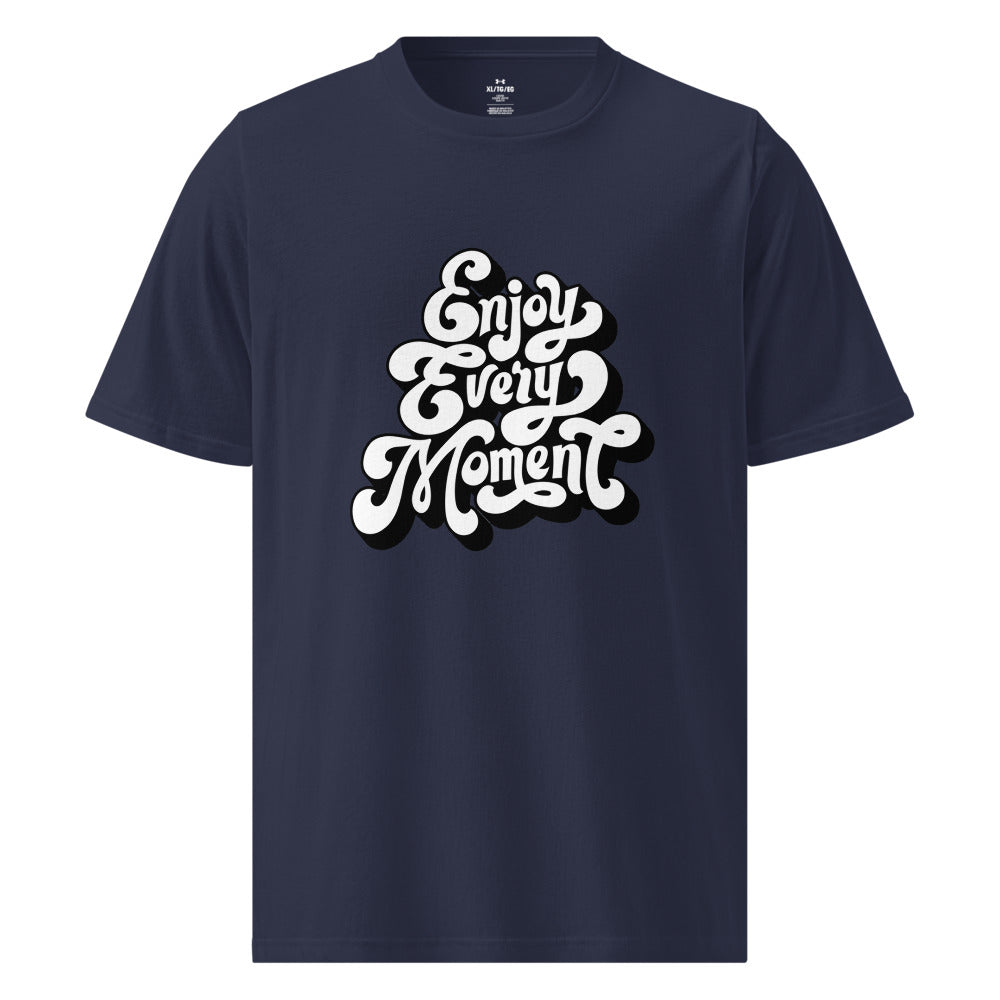 Enjoy every moments white | Men's Under Armour Athletic T-Shirt | 1383264