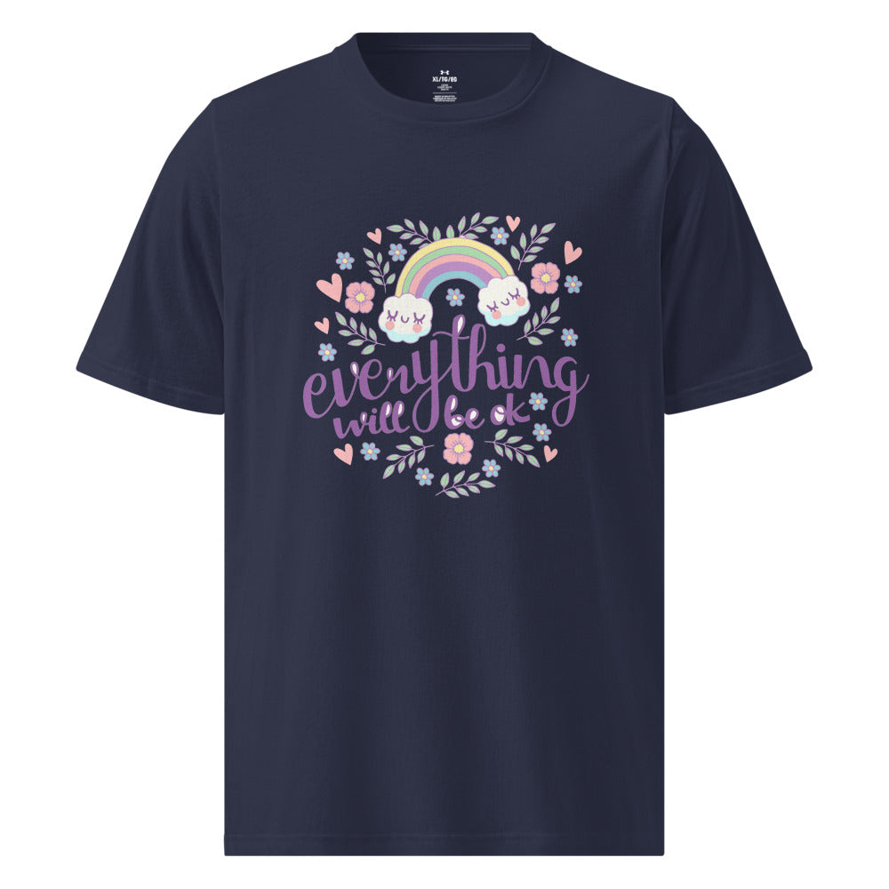 Rainbow - Everything will be ok | Men's Under Armour Athletic T-Shirt | 1383264