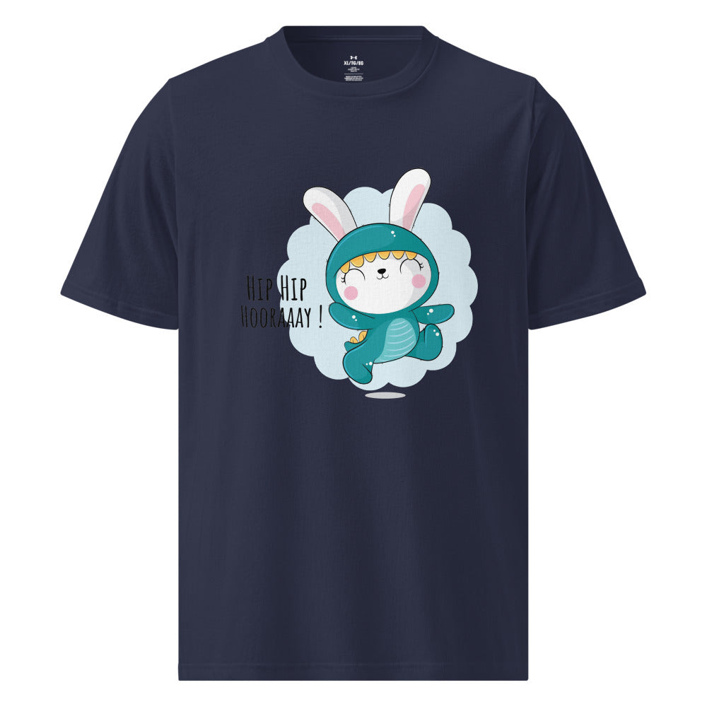 Green rabbit - HIP HIP HOORAAAY | Men's Under Armour Athletic T-Shirt | 1383264