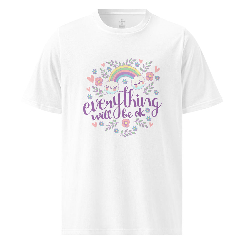 Rainbow - Everything will be ok | Men's Under Armour Athletic T-Shirt | 1383264