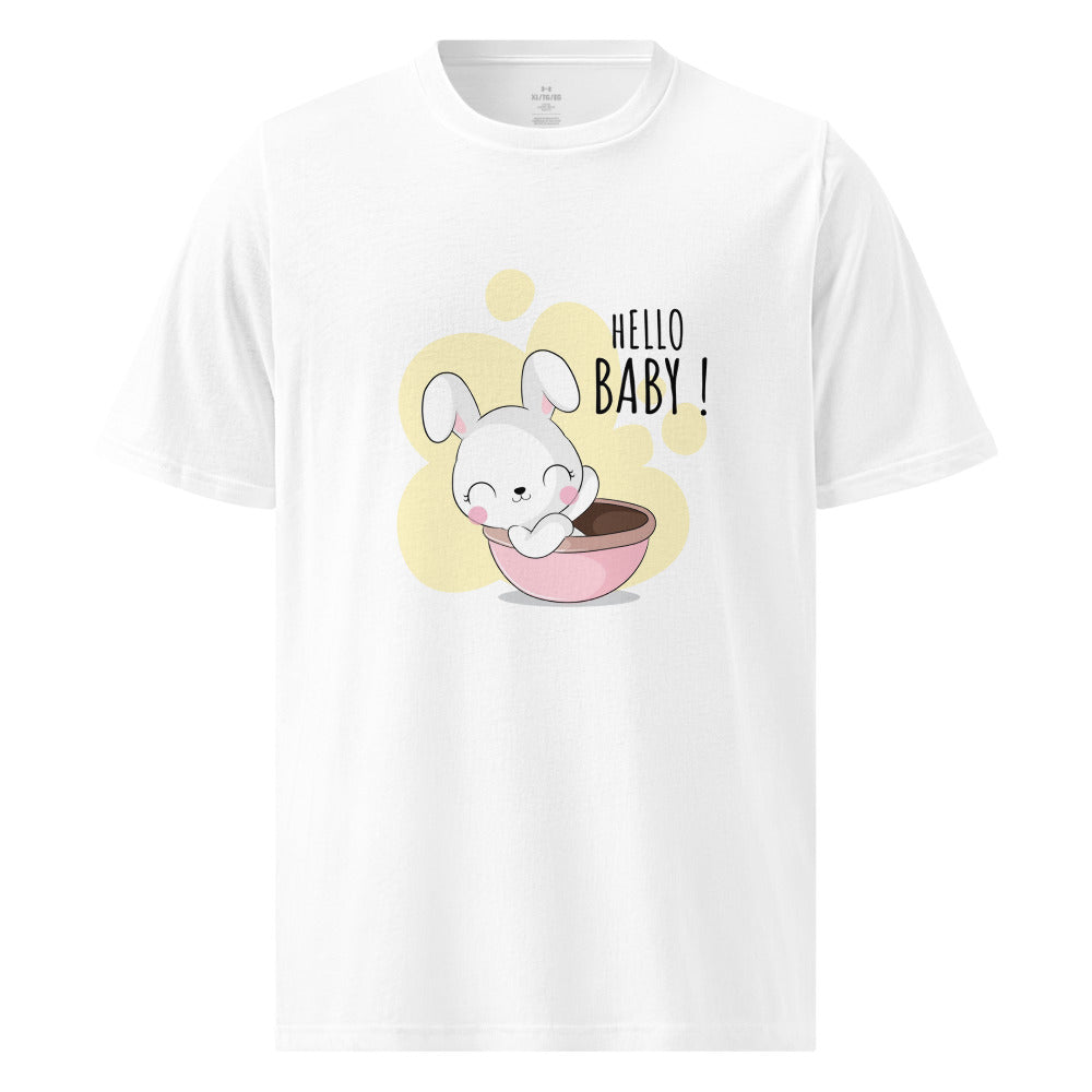White rabbit - Hello baby | Men's Under Armour Athletic T-Shirt | 1383264