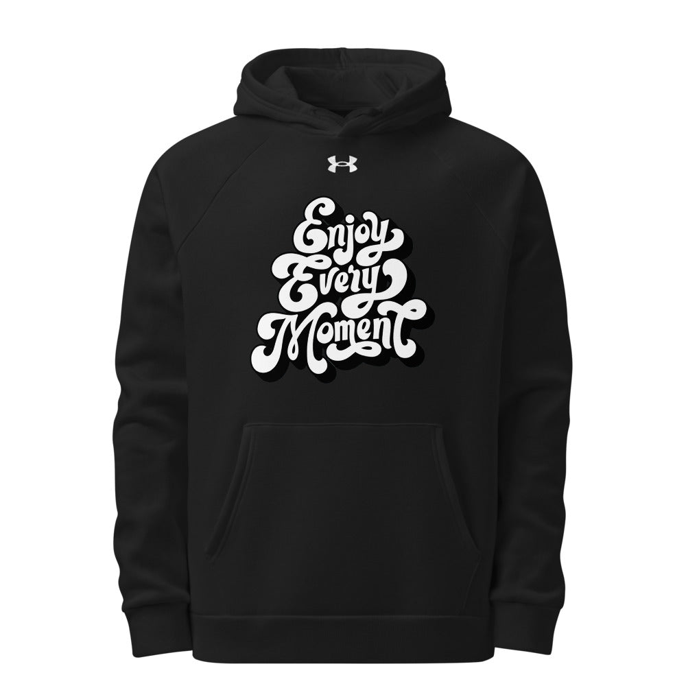 Enjoy every moments white | Men’s Under Armour Rival Fleece Hoodie | 1379757