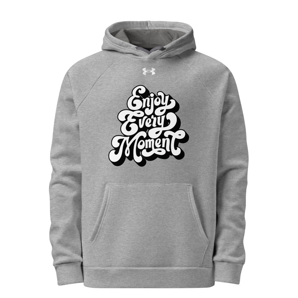 Enjoy every moments white | Men’s Under Armour Rival Fleece Hoodie | 1379757