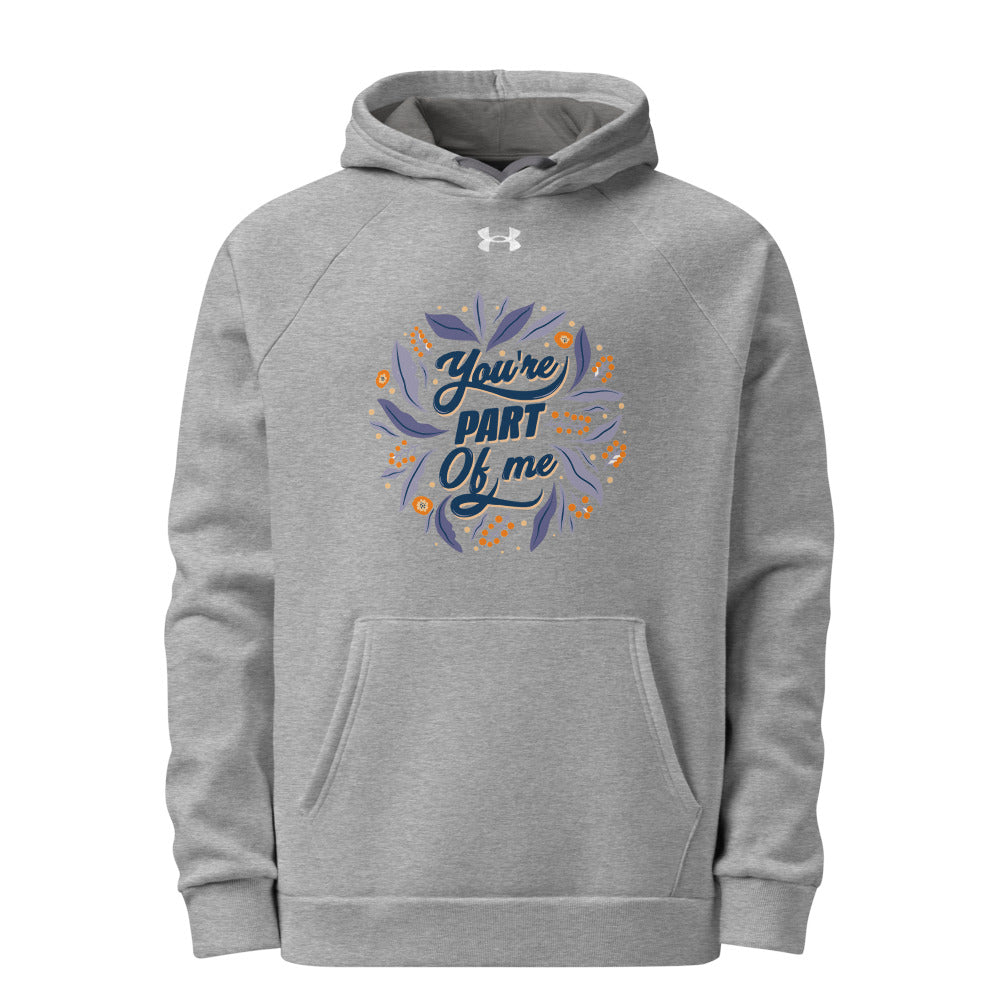You're PART Of me | Men’s Under Armour Rival Fleece Hoodie | 1379757